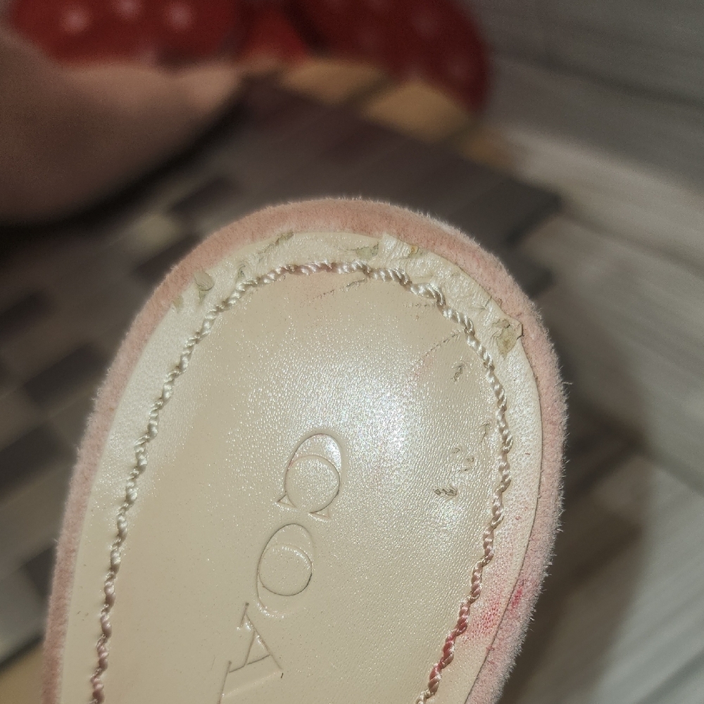 Coach Rosa Pink Women's Mules - Picture 11 of 12